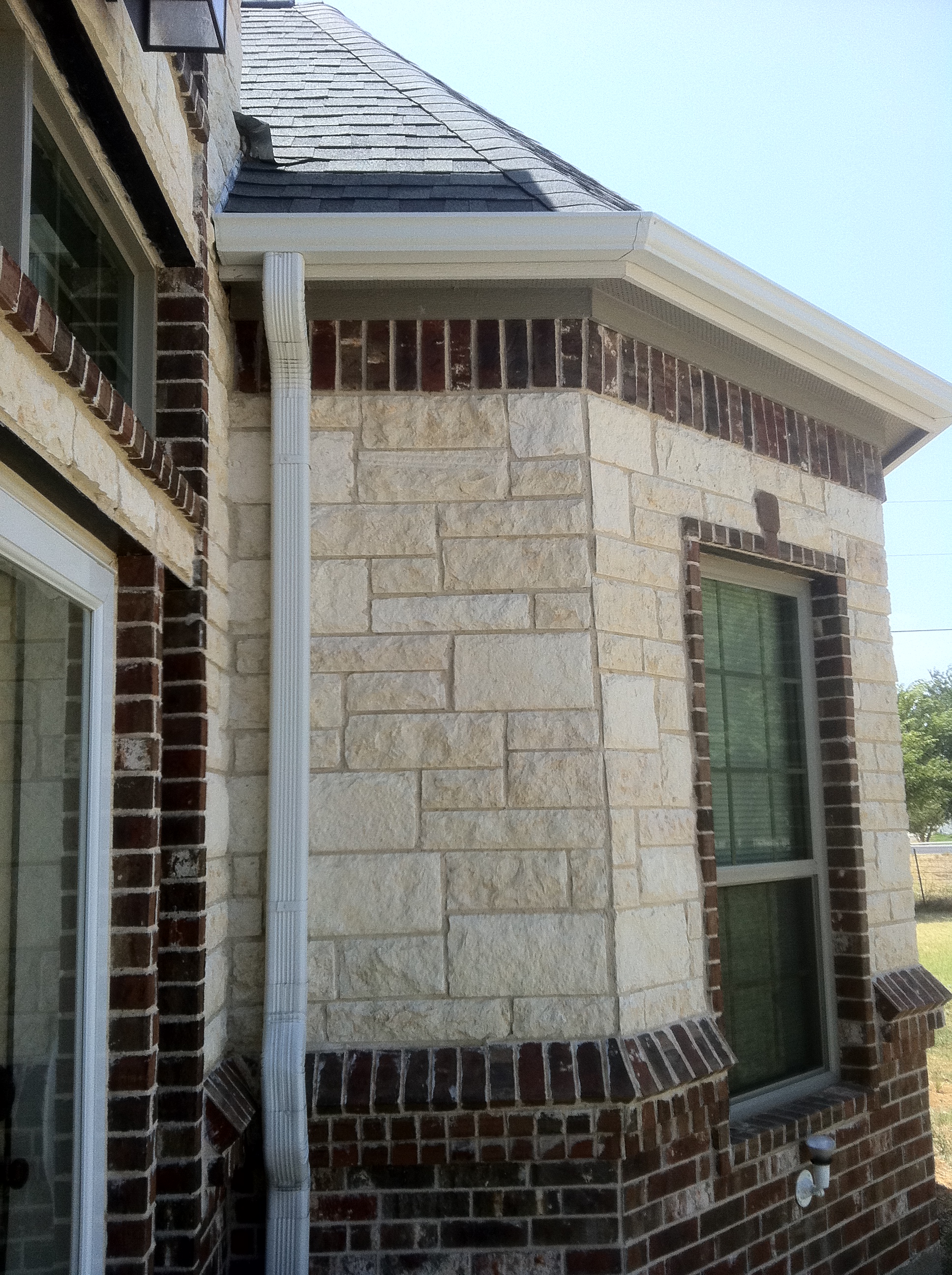 rain gutters apex roofing